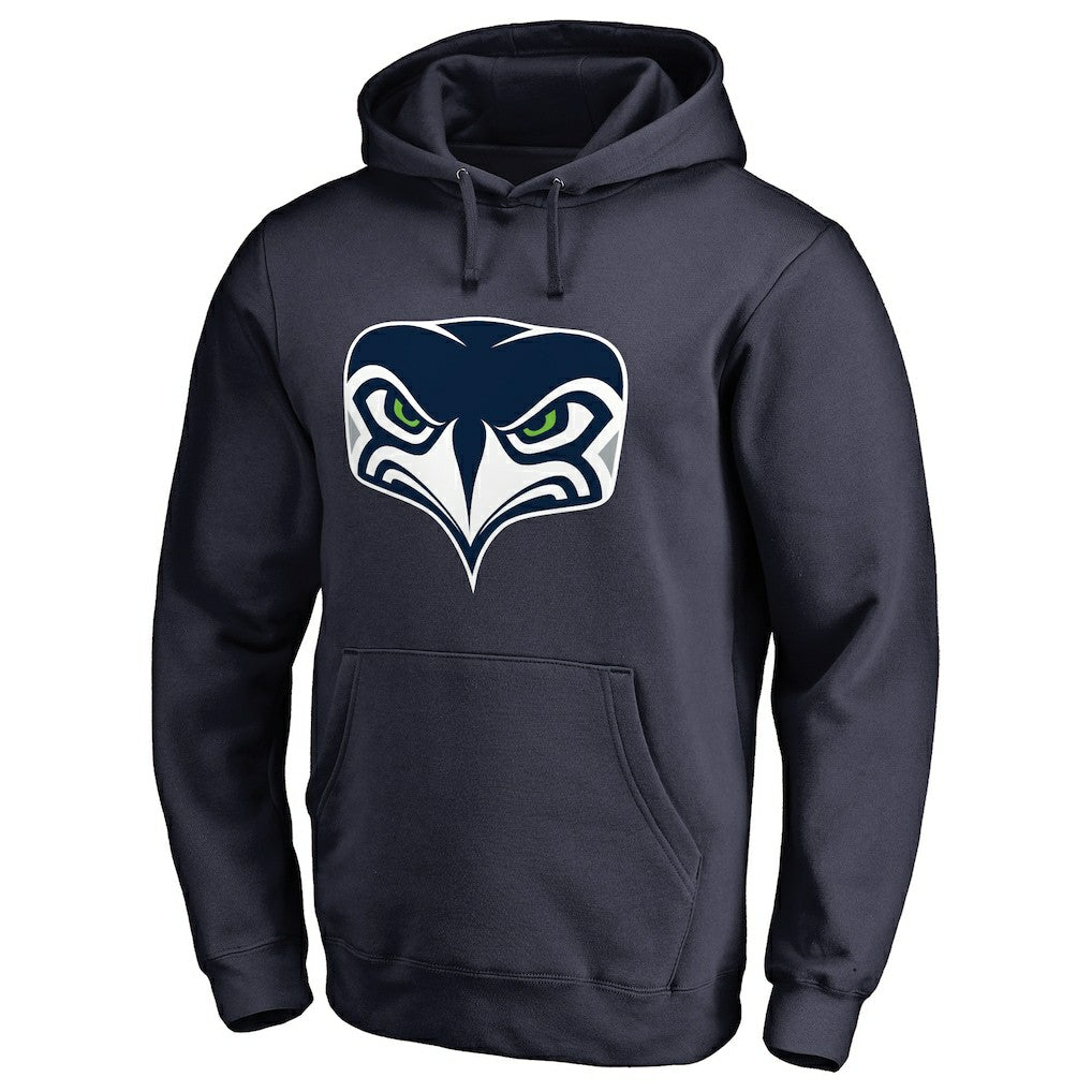 Seattle Seahawks Alternate Team Logo Gear Pullover Hoodie | NFL US