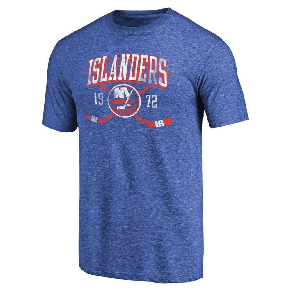 New York Islanders Vintage Collection Line Shift Tri-Blend T-Shirt -  NHL T-shirts