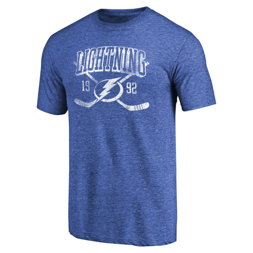 Tampa Bay Lightning Vintage Collection Line Shift Tri-Blend T-Shirt -  NHL T-shirts