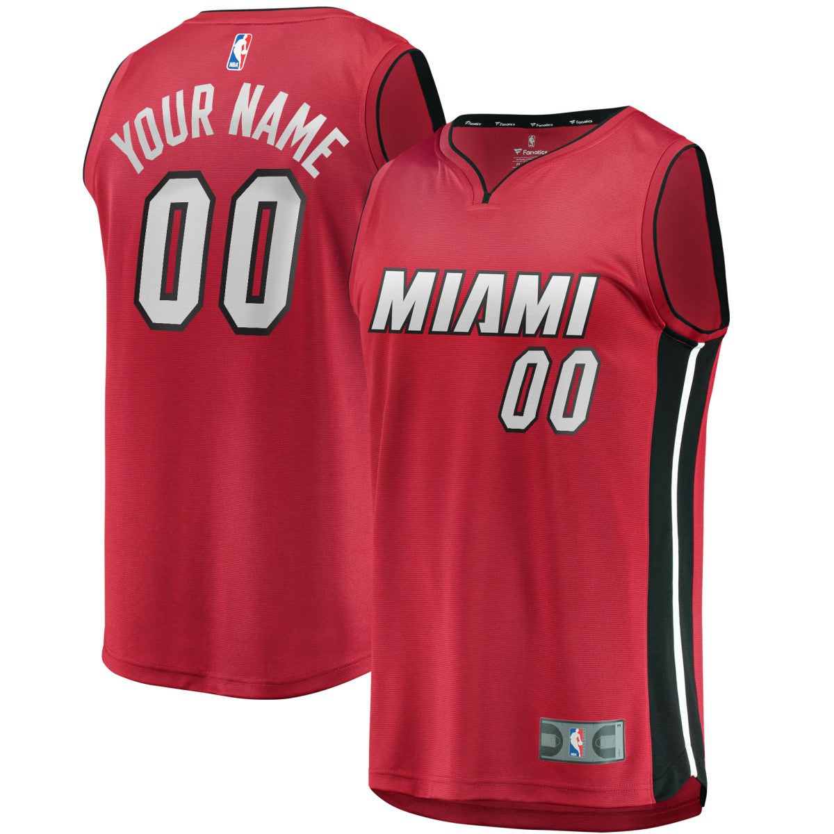Statement Edition Miami Heat Youth Fast Break Replica Custom Jersey Red | NBA