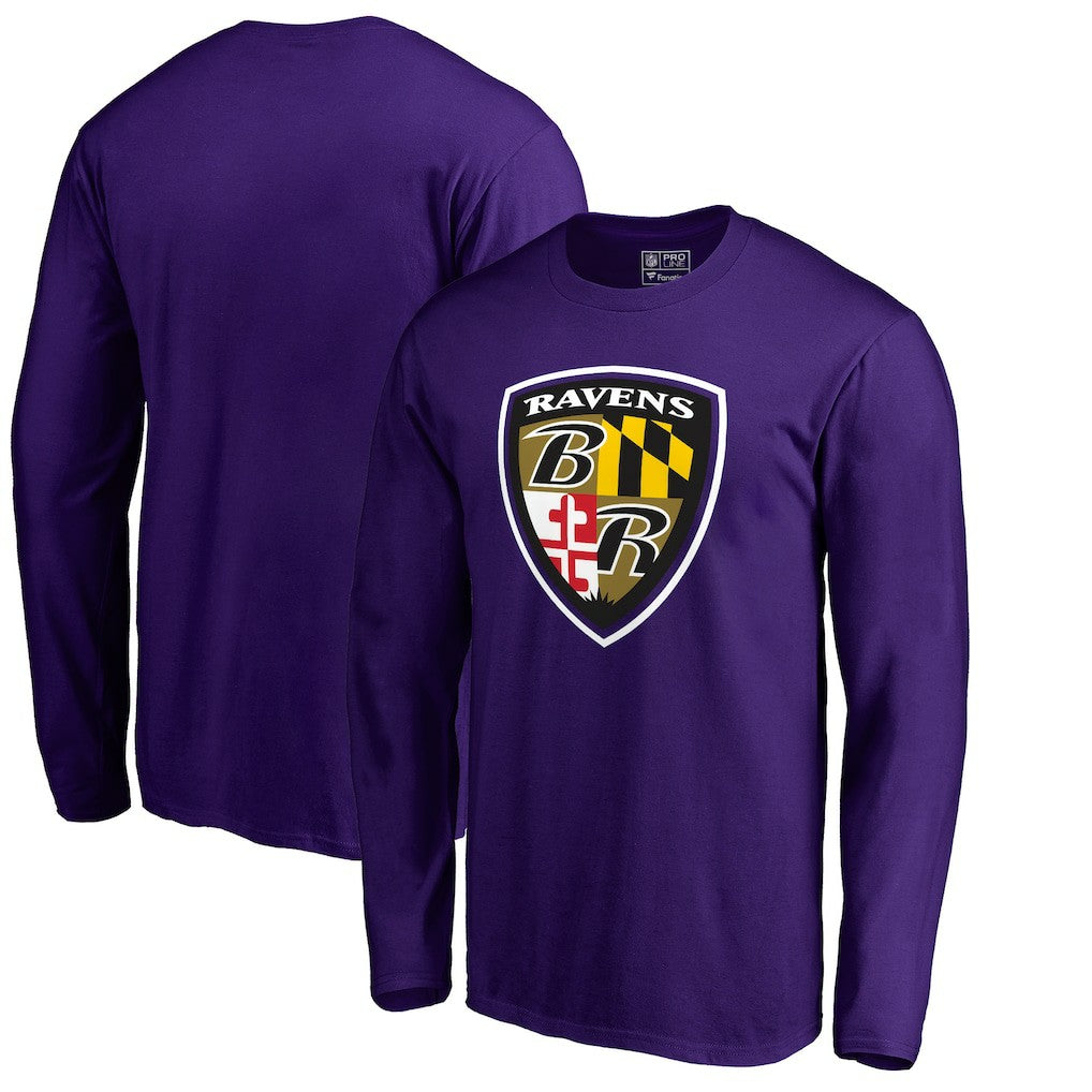 Baltimore Ravens Hometown Collection Long Sleeve T-Shirt | NFL Hot