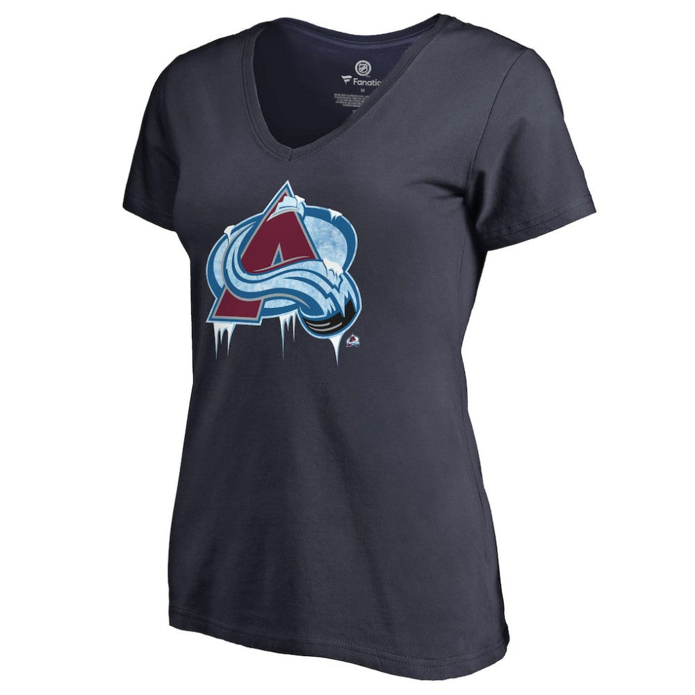 Colorado Avalanche Women's Fan Favorite Team Slogan V-Neck T-Shirt -  NHL T-shirts