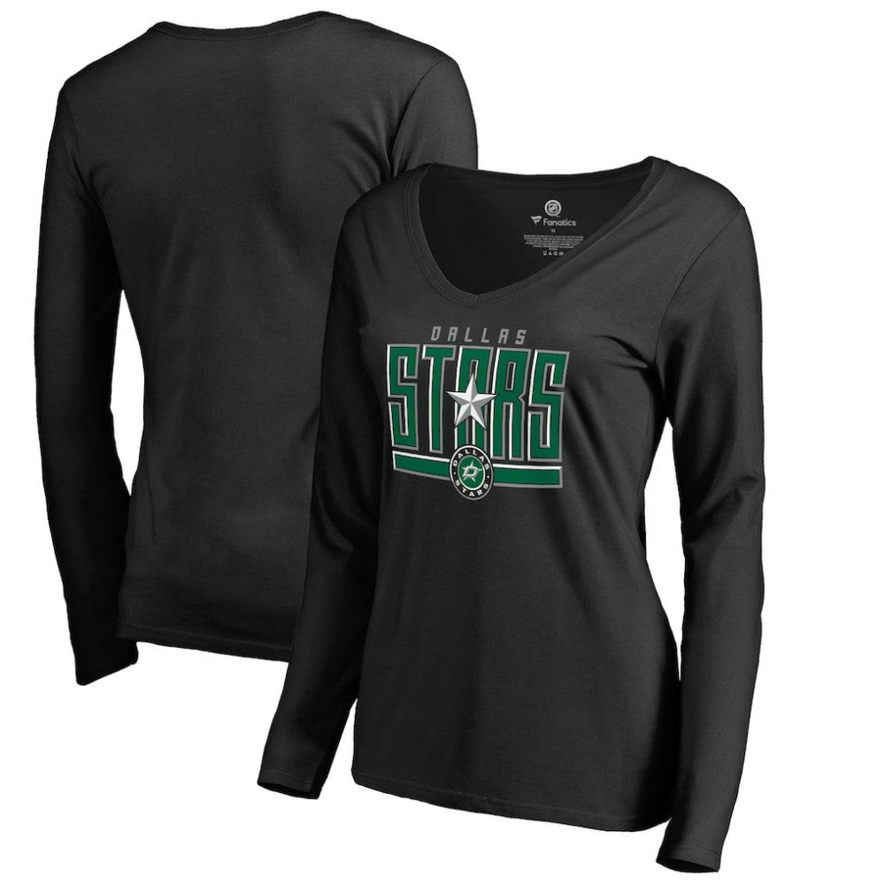 Dallas Stars Women's Hometown Collection V-Neck Long Sleeve T-Shirt -  NHL T-shirts