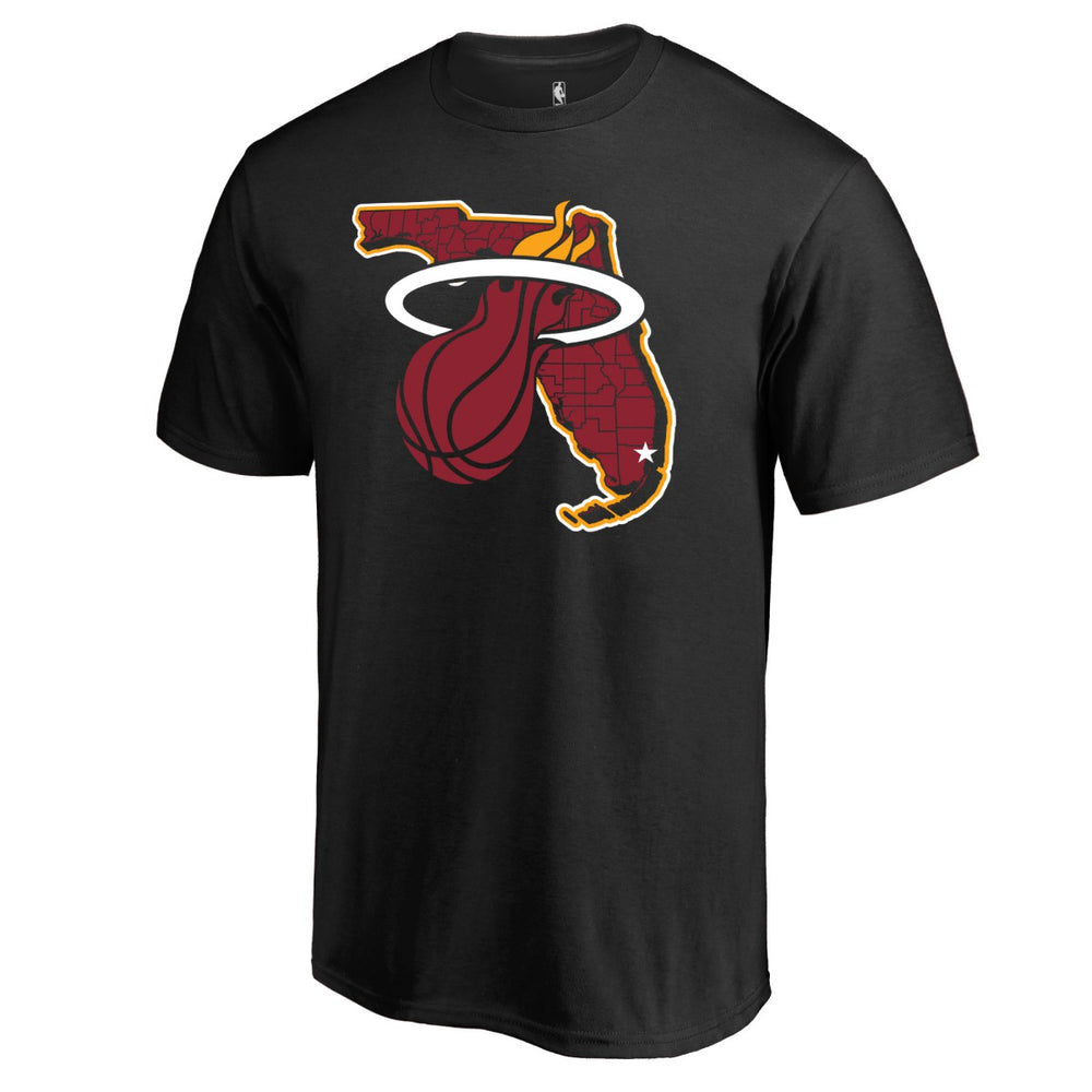 Black Miami Heat Sunshine State Hometown Collection T-Shirt | NBA