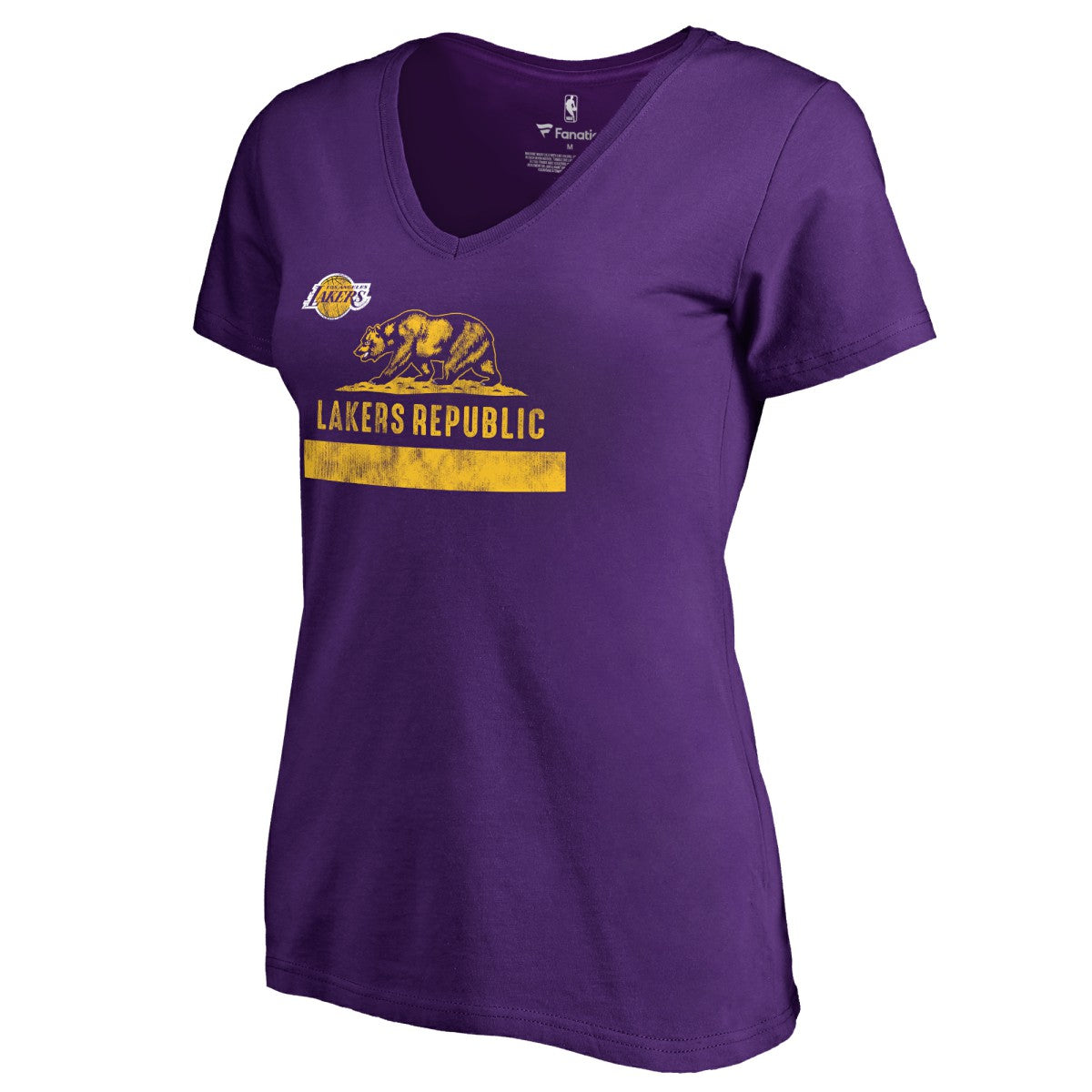 Purple Los Angeles Lakers Women's Lakers Republic Hometown Collection T-Shirt | NBA