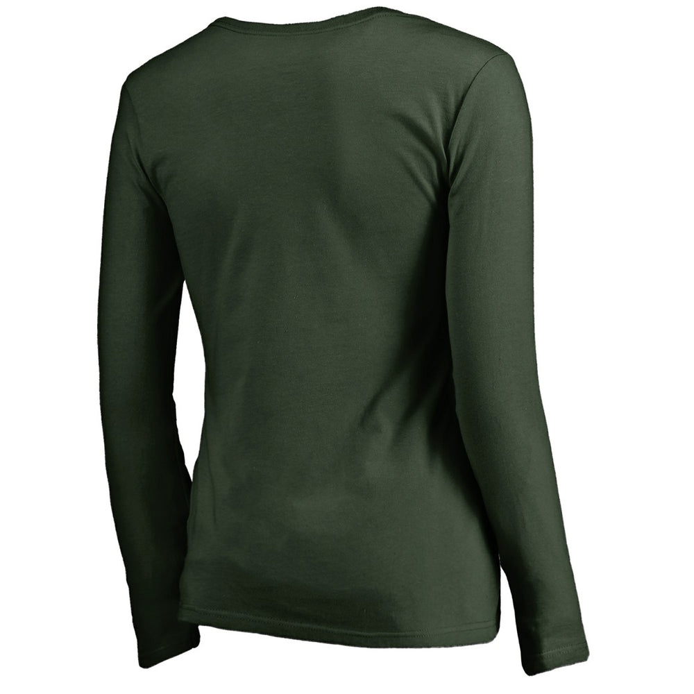 Green Milwaukee Bucks Women's Wisconsin Basketball Hometown Collection Long Sleeve T-Shirt | NBA