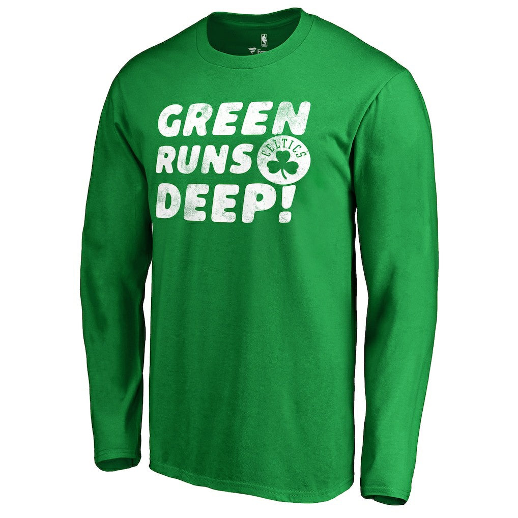 Kelly Green Boston Celtics Green Runs Deep Hometown Collection Long Sleeve T-Shirt | NBA