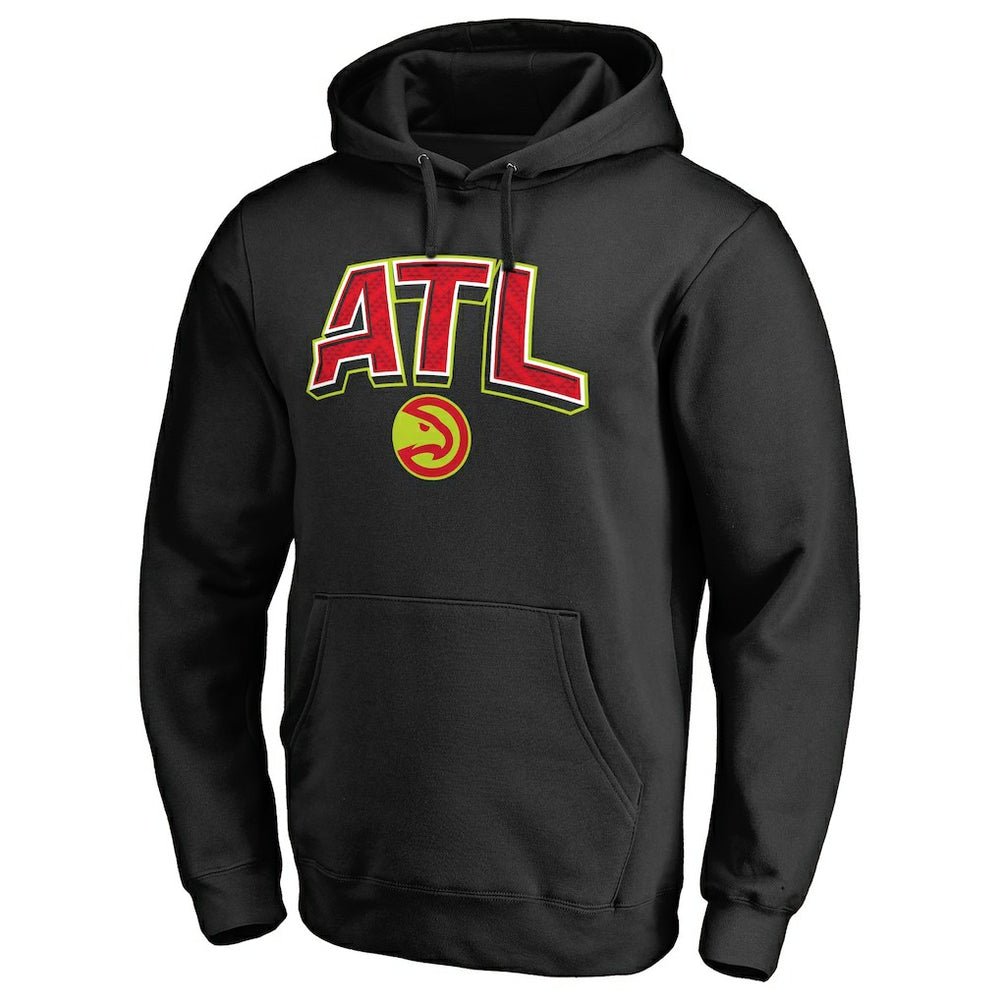 Black Atlanta Hawks ATL Hometown Collection Pullover Hoodie | NBA
