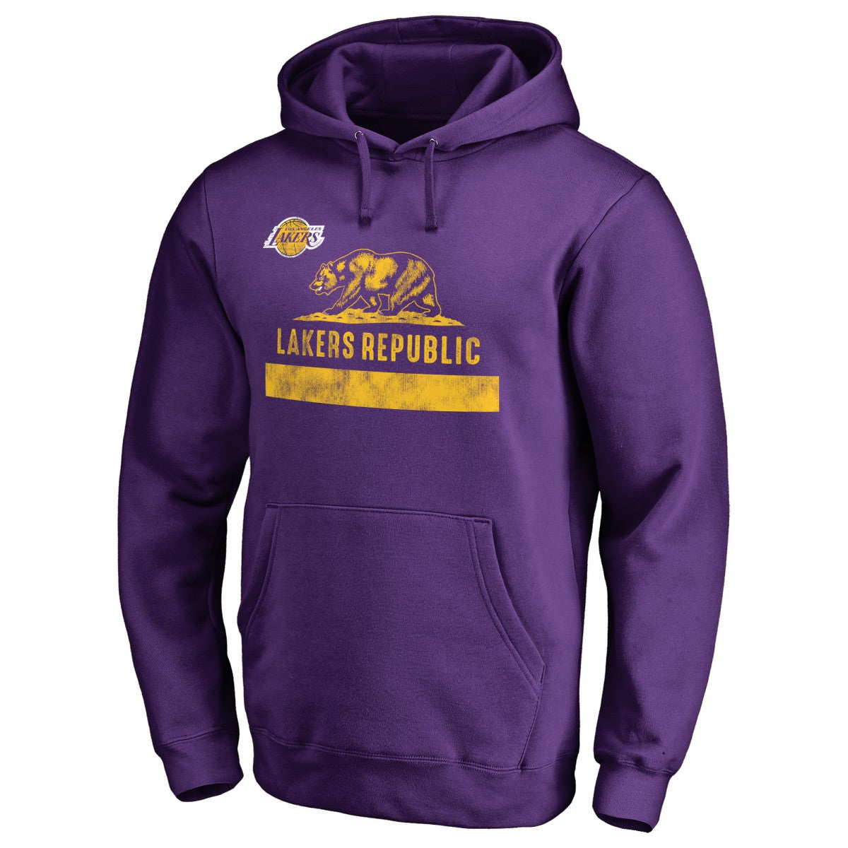 Purple Los Angeles Lakers Lakers Republic Hometown Collection Pullover Hoodie | NBA