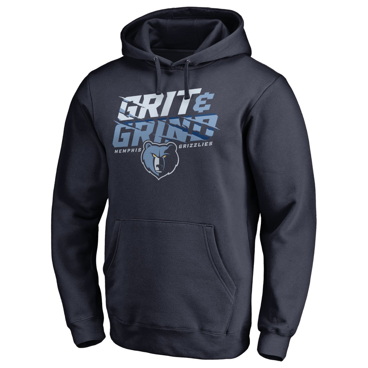 Navy Memphis Grizzlies Grit and Grind Hometown Collection Pullover Hoodie | NBA