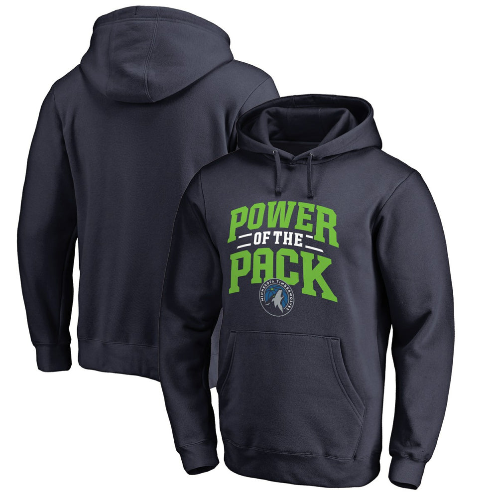 Navy Minnesota Timberwolves Power of the Pack Hometown Collection Pullover Hoodie | NBA