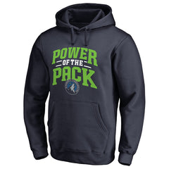 Navy Minnesota Timberwolves Power of the Pack Hometown Collection Pullover Hoodie | NBA