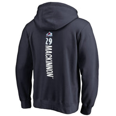 Nathan MacKinnon Colorado Avalanche Backer Name & Number Pullover Hoodie -  NHL Hoodies