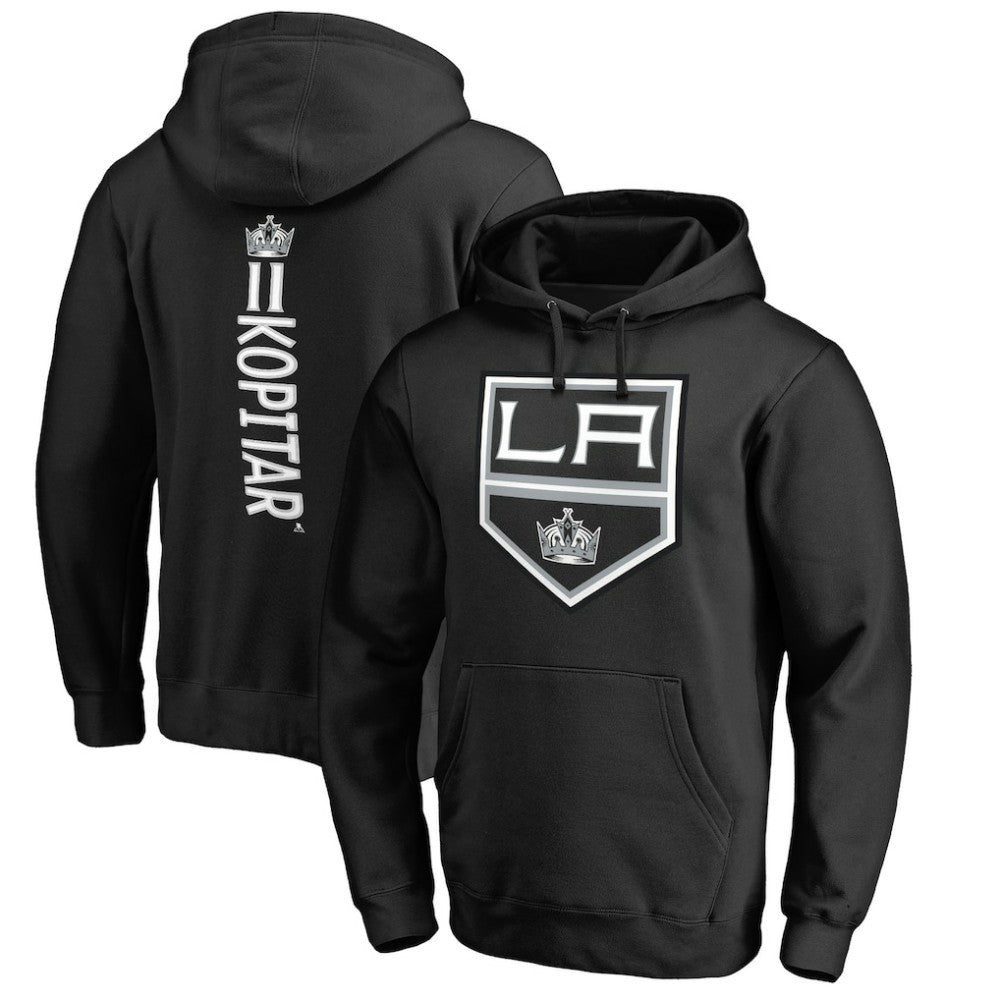 Anze Kopitar Los Angeles Kings Backer Name & Number Pullover Hoodie -  NHL Hoodies