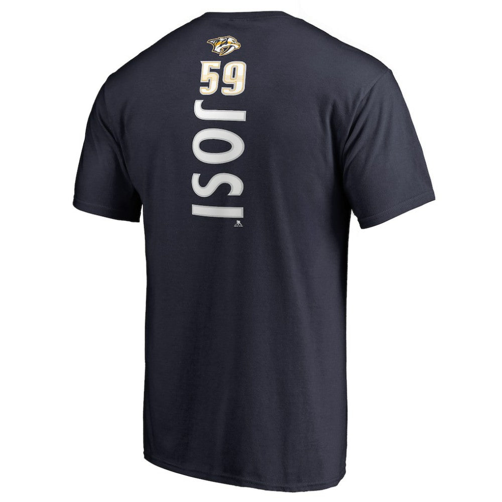 Roman Josi Nashville Predators Backer Name & Number T-Shirt -  NHL T-shirts