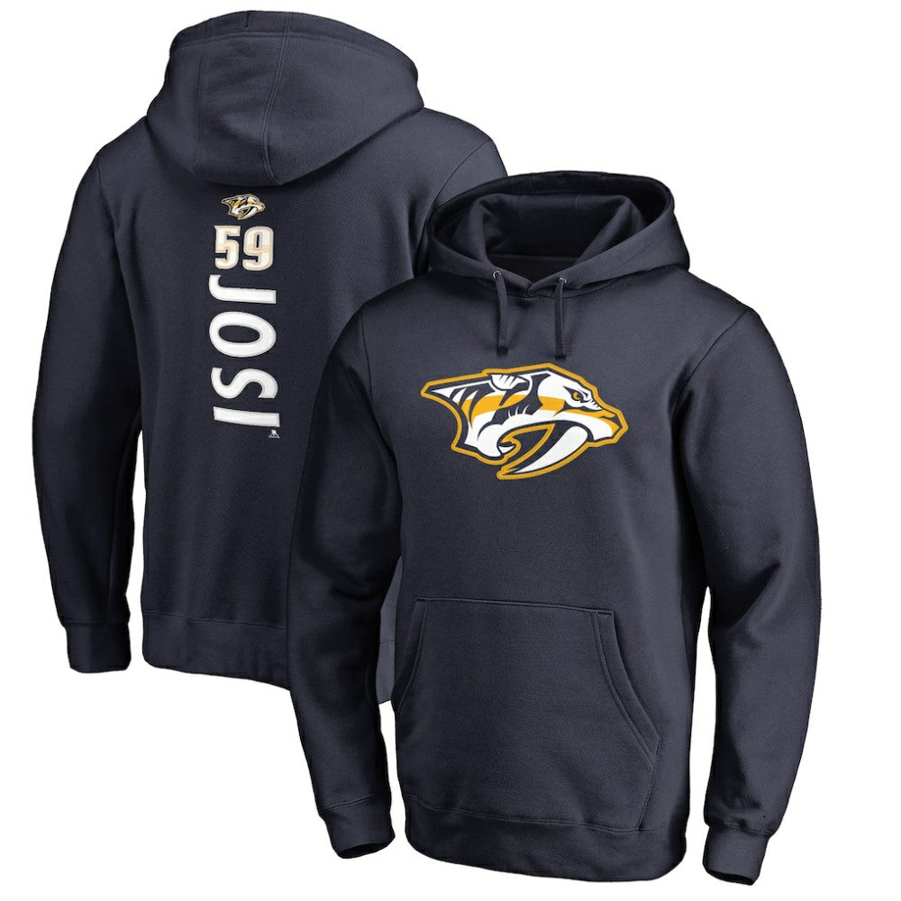 Roman Josi Nashville Predators Backer Name & Number Pullover Hoodie -  NHL Hoodies