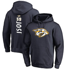 Roman Josi Nashville Predators Backer Name & Number Pullover Hoodie -  NHL Hoodies