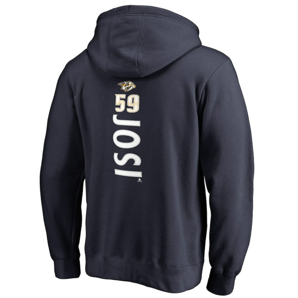 Roman Josi Nashville Predators Backer Name & Number Pullover Hoodie -  NHL Hoodies