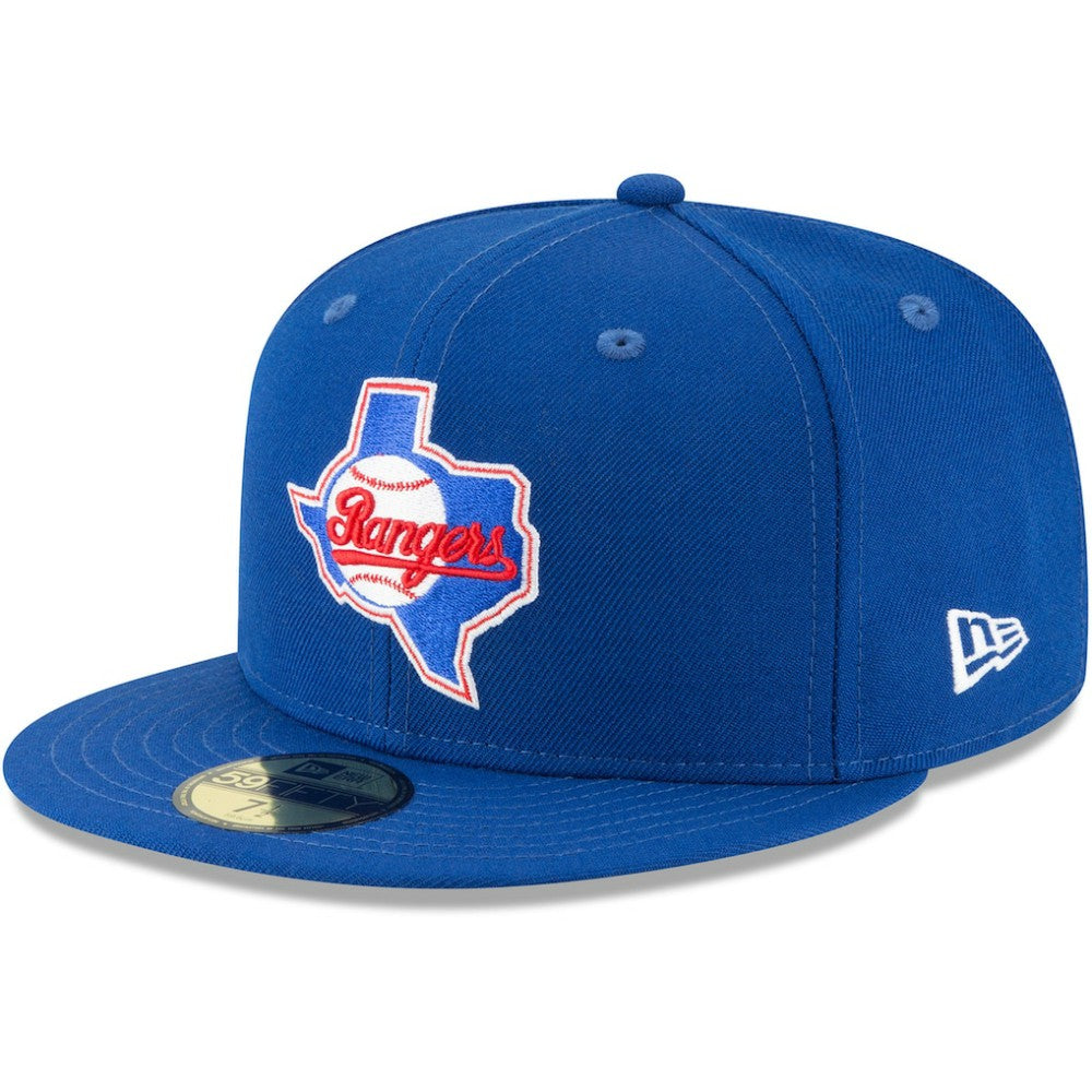 Texas Rangers New Era Cooperstown Collection Wool 59FIFTY Fitted Hat - MLB Hats