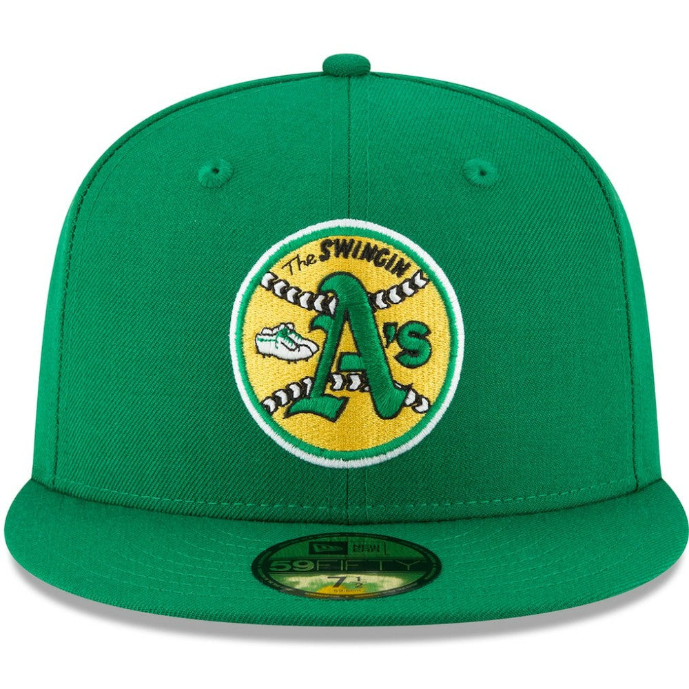 Athletics New Era Cooperstown Collection Wool 59FIFTY Fitted Hat - MLB Hats