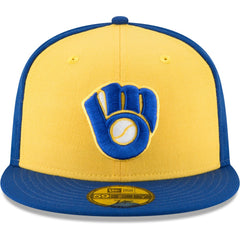 Milwaukee Brewers New Era Cooperstown Collection Wool 59FIFTY Fitted Hat - MLB Hats