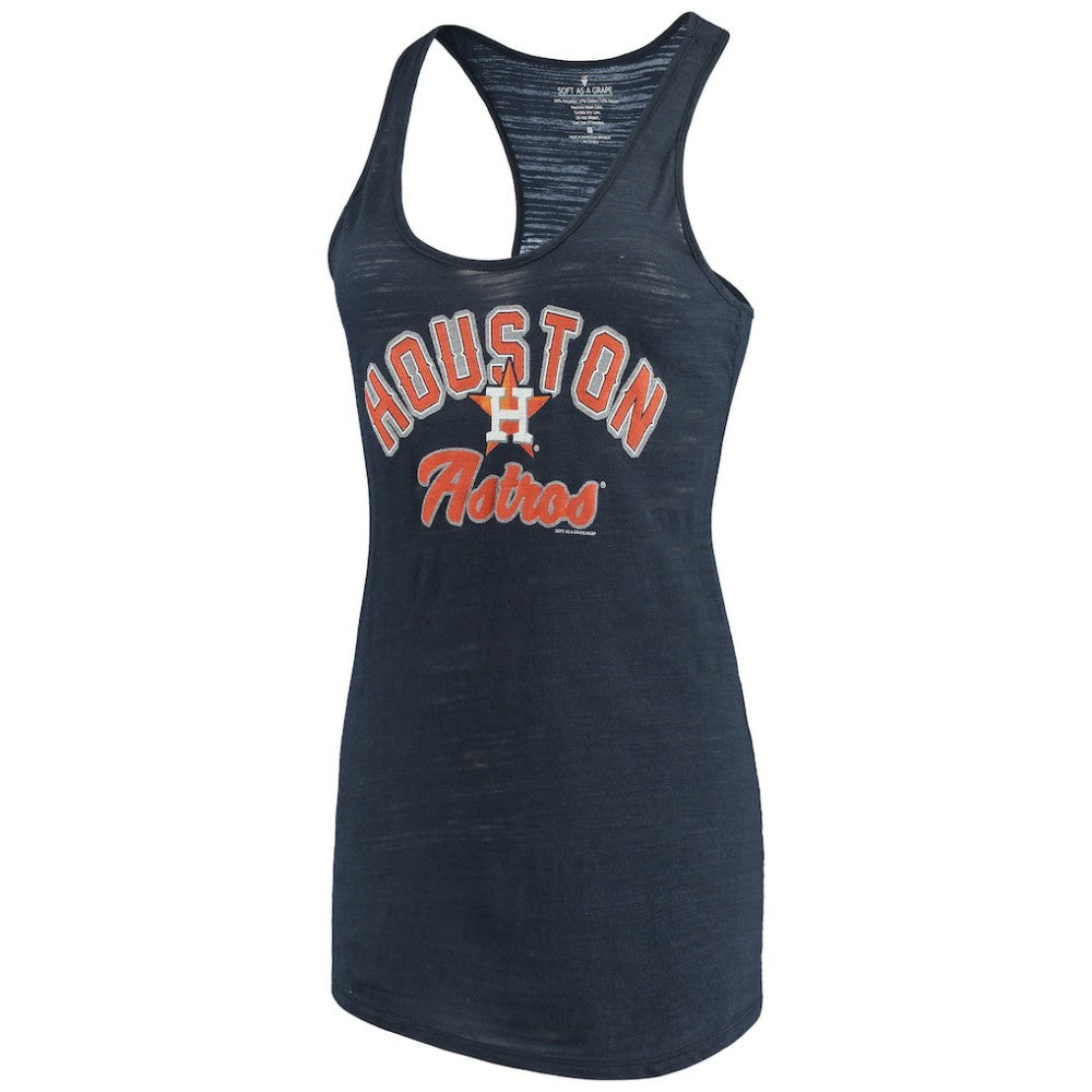 Houston Astros Soft as a Grape Women's Multicount Racerback Tank Top - MLB Tanks