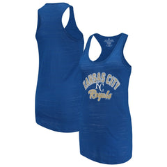 Kansas City Royals Soft as a Grape Women's Multicount Racerback Tank Top - MLB Tanks