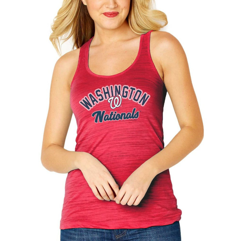 Washington Nationals Soft as a Grape Women's Multicount Racerback Tank Top - MLB Tanks