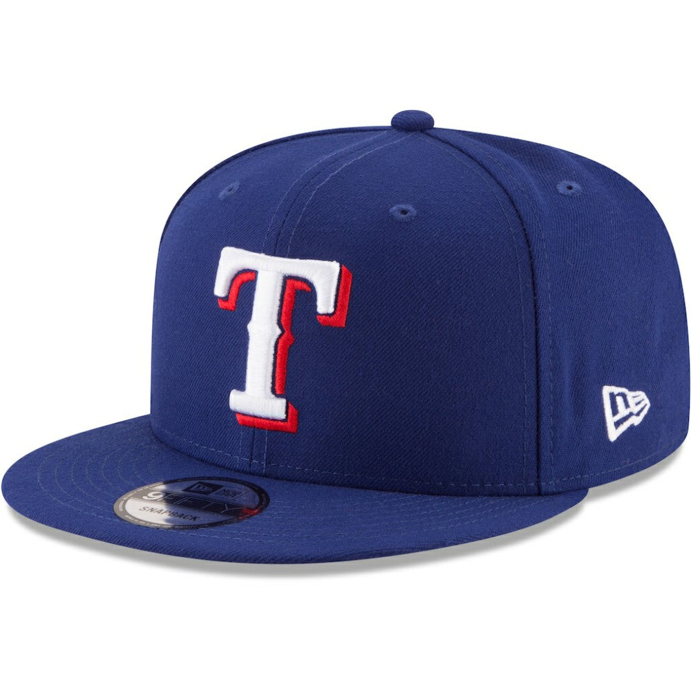 Texas Rangers New Era Team Color 9FIFTY Snapback Hat - MLB Hats
