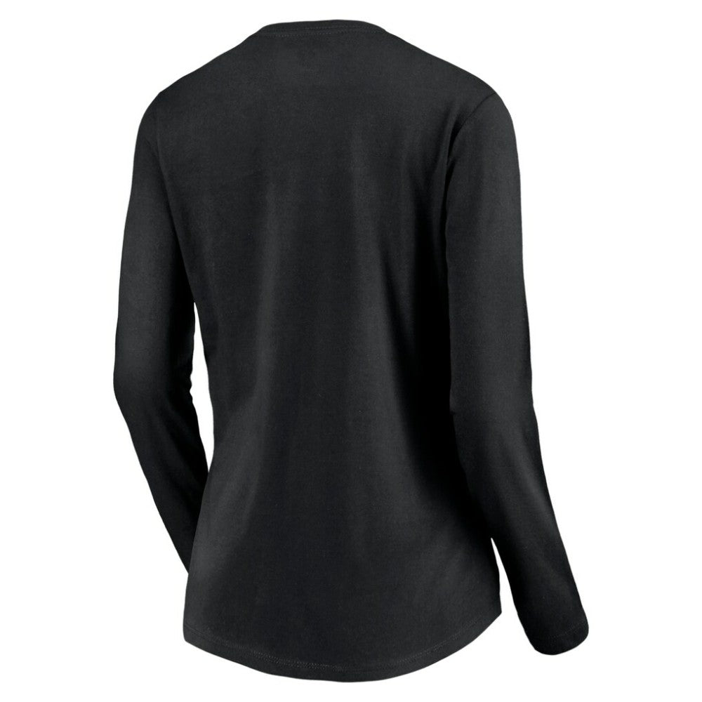 Tampa Bay Rays Women's Cooperstown Collection Wahconah Long Sleeve V-Neck T-Shirt - MLB T-shirts