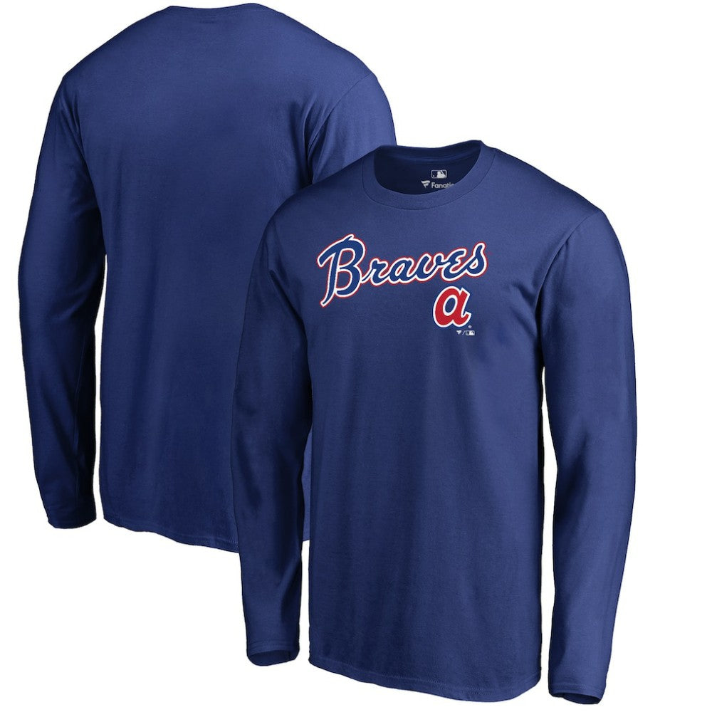Atlanta Braves Cooperstown Collection Wahconah Long Sleeve T-Shirt - MLB T-shirts