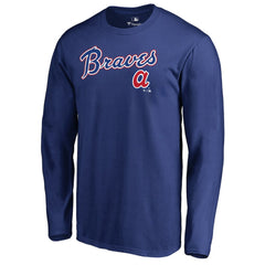 Atlanta Braves Cooperstown Collection Wahconah Long Sleeve T-Shirt - MLB T-shirts