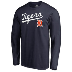 Detroit Tigers Cooperstown Collection Wahconah Long Sleeve T-Shirt - MLB T-shirts