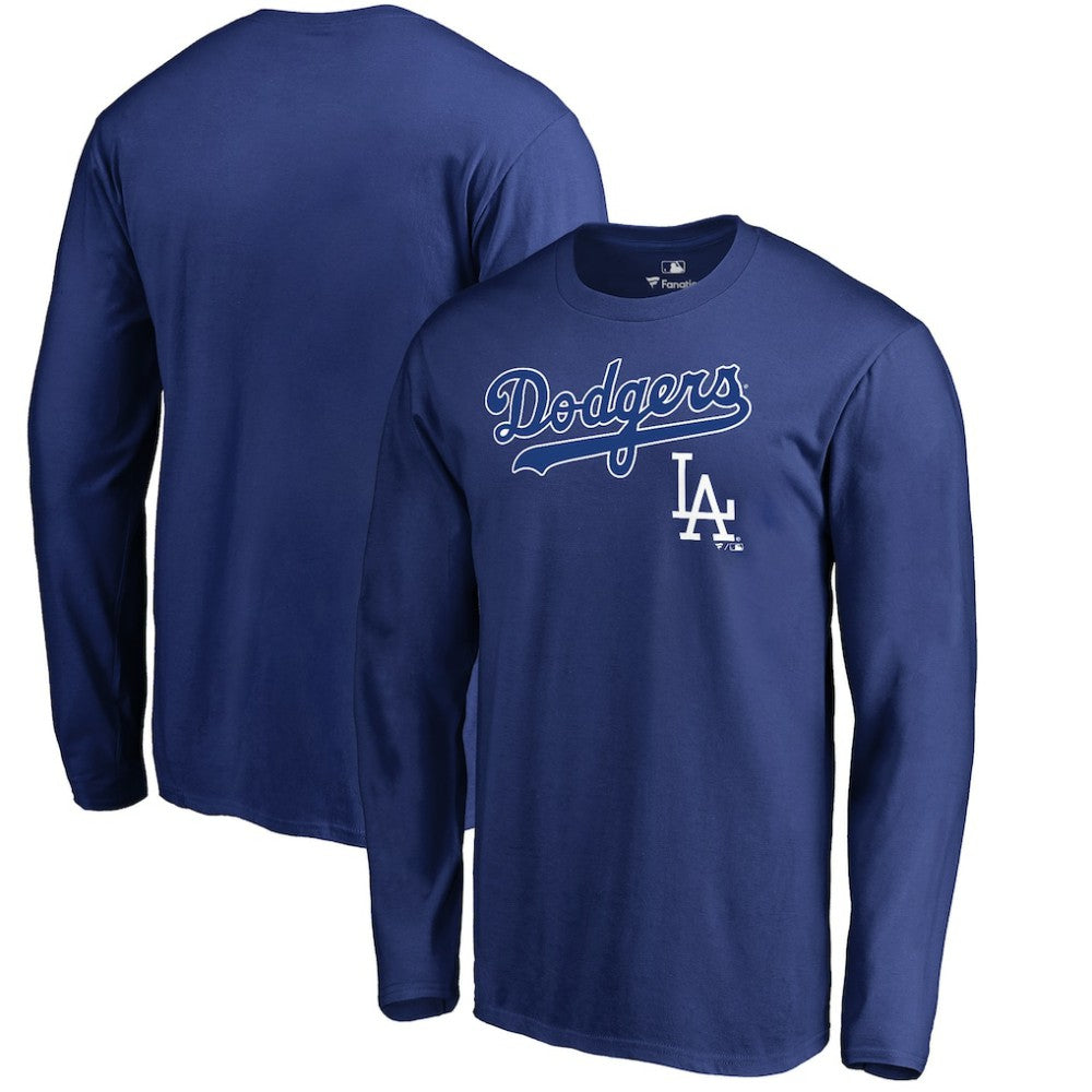 Los Angeles Dodgers Cooperstown Collection Wahconah Long Sleeve T-Shirt - MLB T-shirts