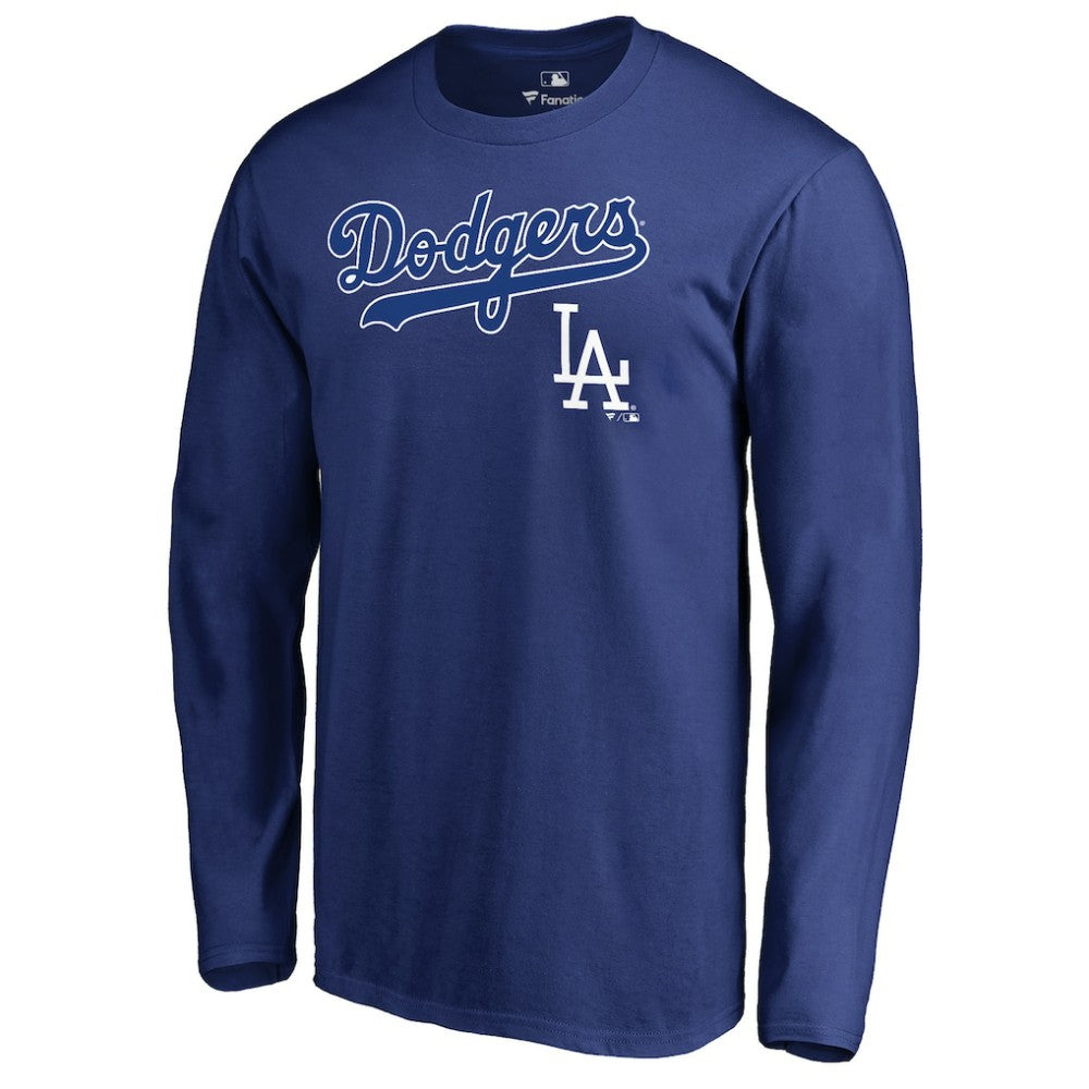 Los Angeles Dodgers Cooperstown Collection Wahconah Long Sleeve T-Shirt - MLB T-shirts
