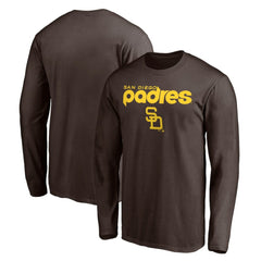San Diego Padres Cooperstown Collection Wahconah Long Sleeve T-Shirt - MLB T-shirts