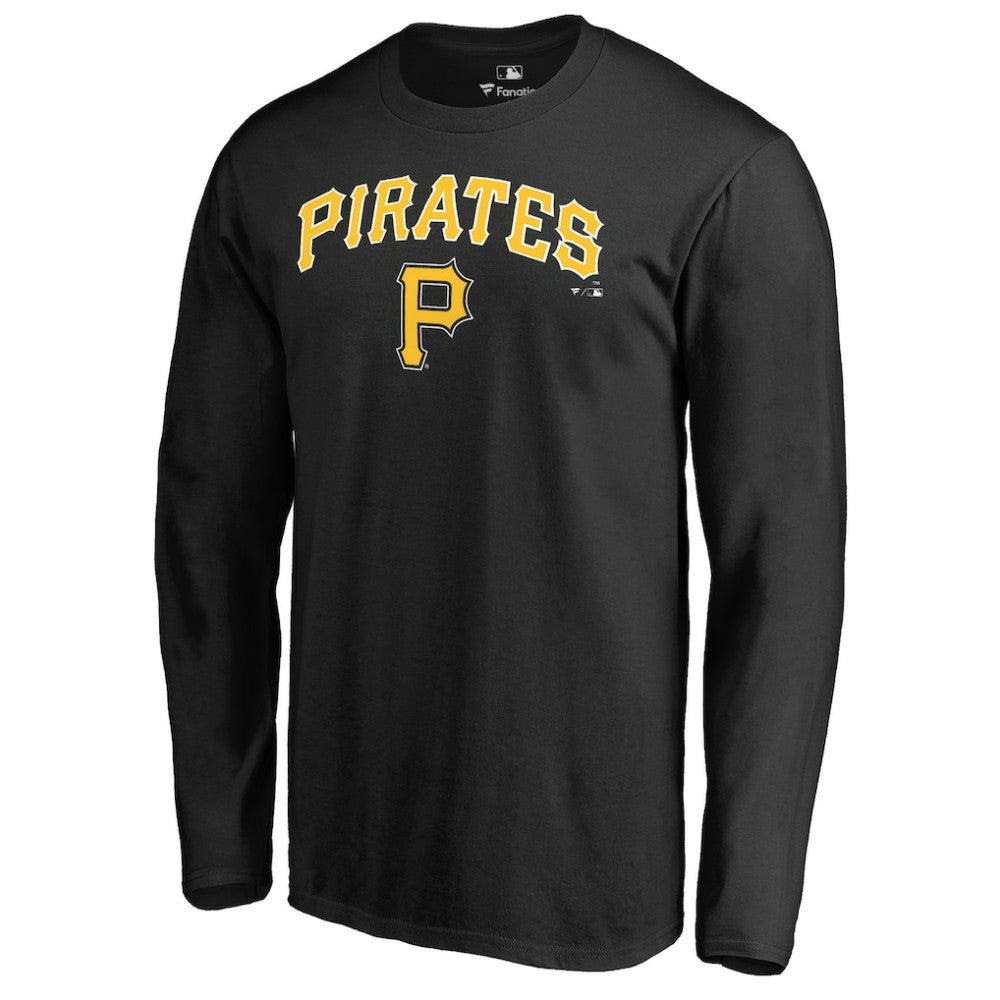 Pittsburgh Pirates Team Lockup Long Sleeve T-Shirt - MLB T-shirts