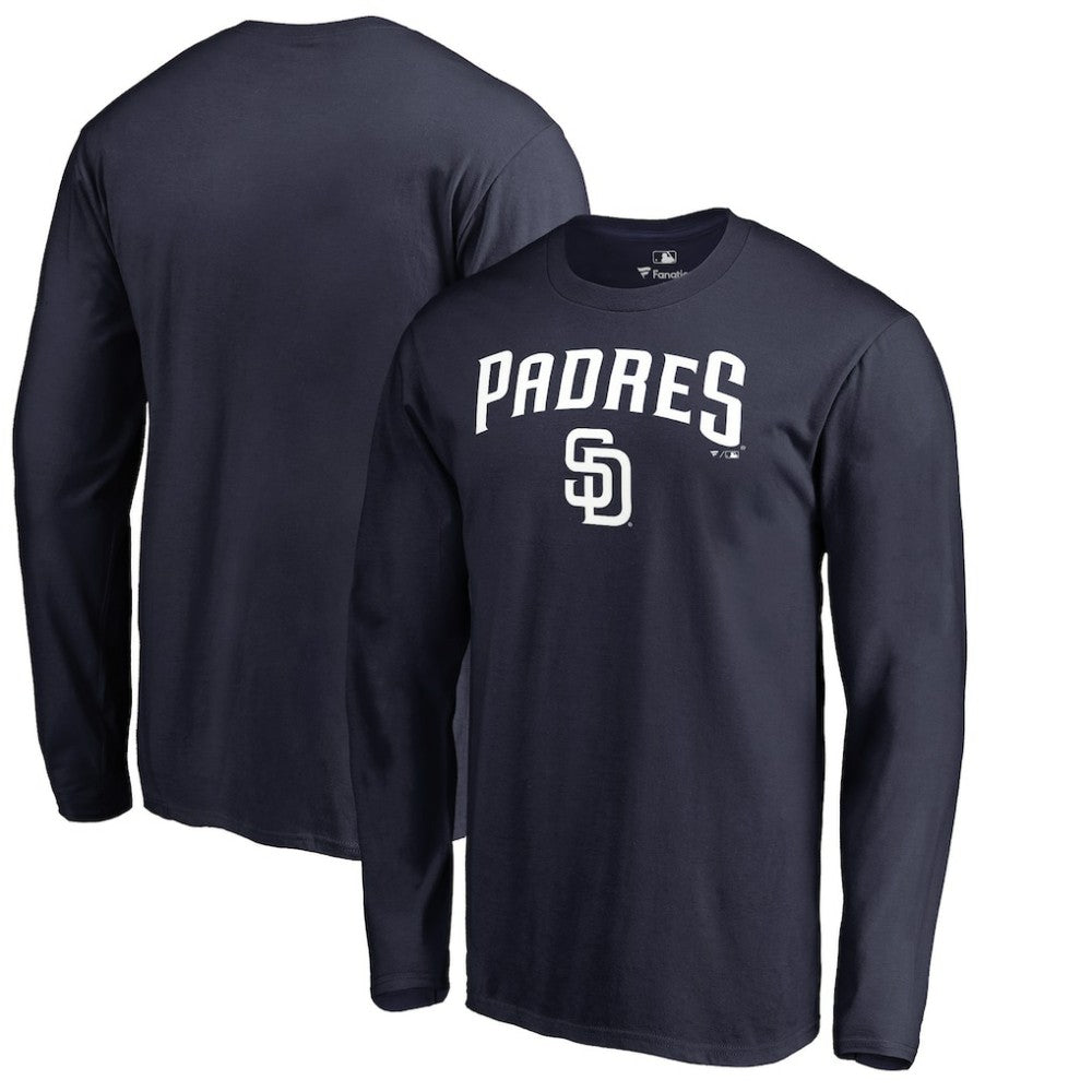 San Diego Padres Team Lockup Long Sleeve T-Shirt - MLB T-shirts