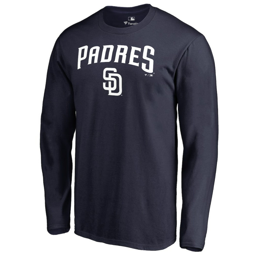 San Diego Padres Team Lockup Long Sleeve T-Shirt - MLB T-shirts