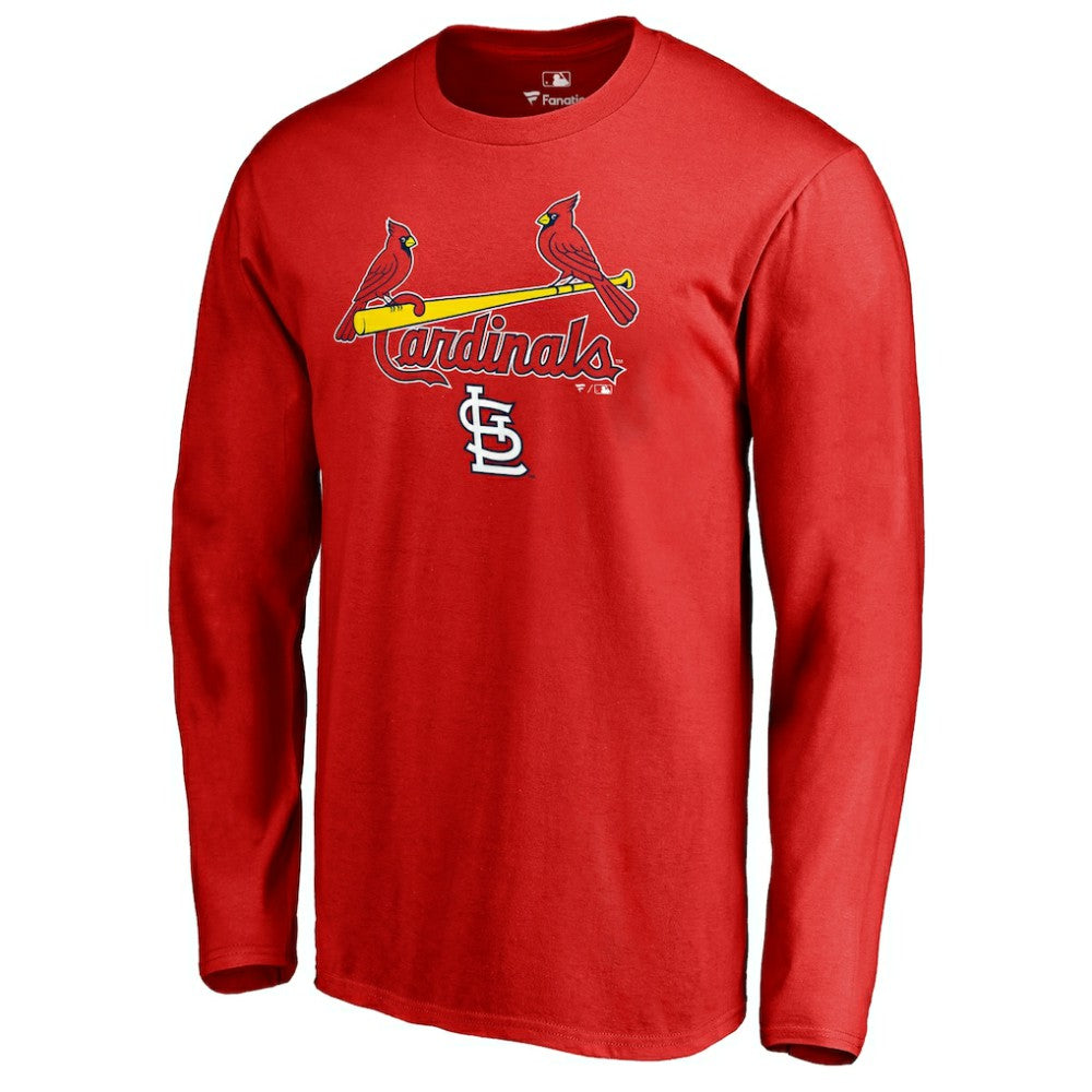 St. Louis Cardinals Team Lockup Long Sleeve T-Shirt - MLB T-shirts