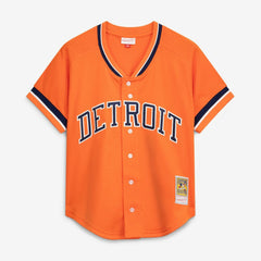 Kirk Gibson Detroit Tigers Mitchell & Ness Cooperstown Collection Mesh Batting Practice Button-Up Jersey - MLB Jerseys