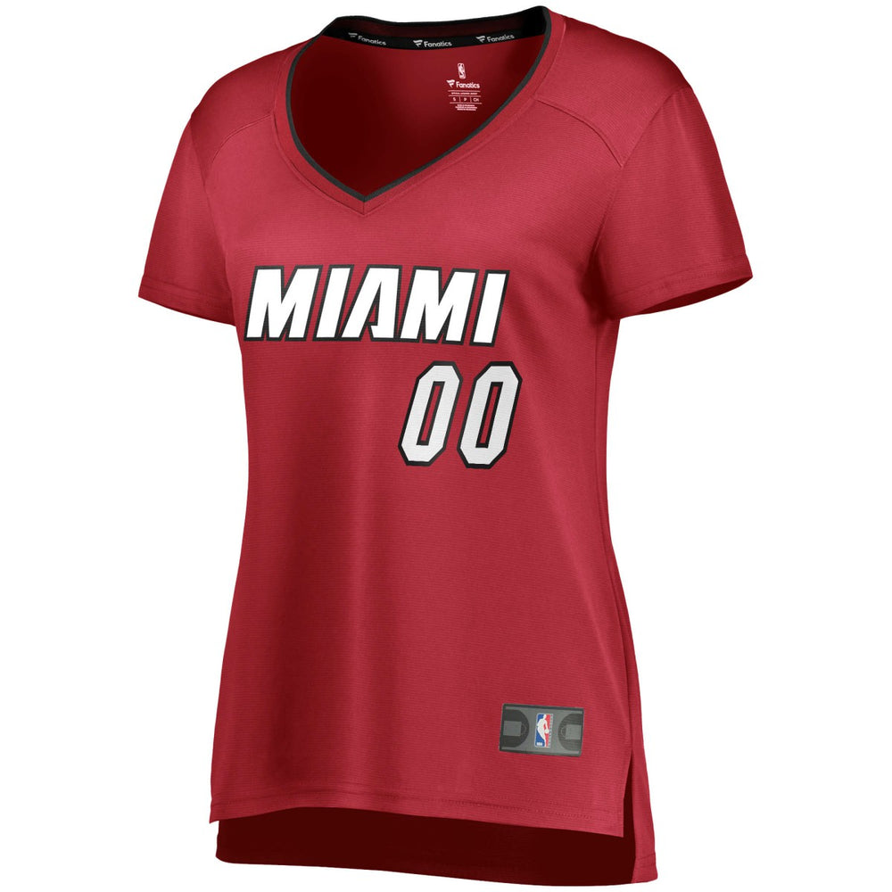 Statement Edition Miami Heat Women's Fast Break Replica Custom Jersey Wine | NBA