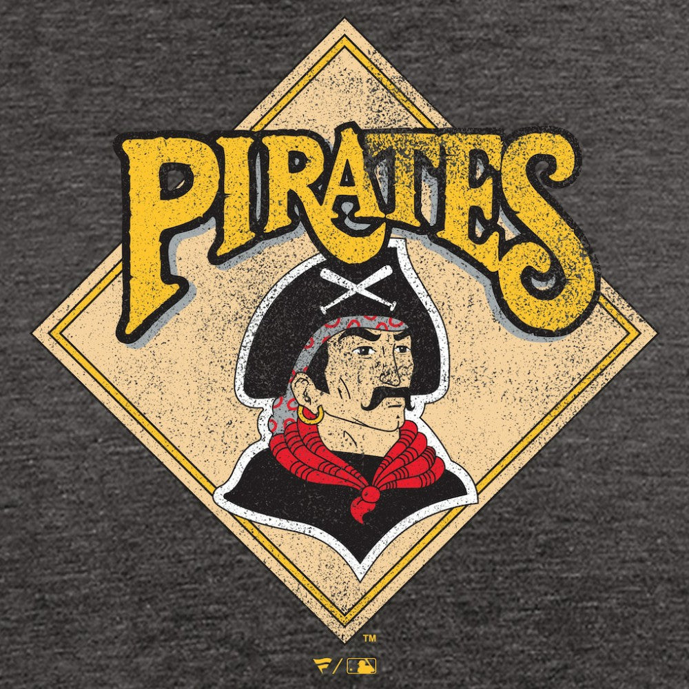 Pittsburgh Pirates Hometown Collection Retro Logo T-Shirt - MLB T-shirts