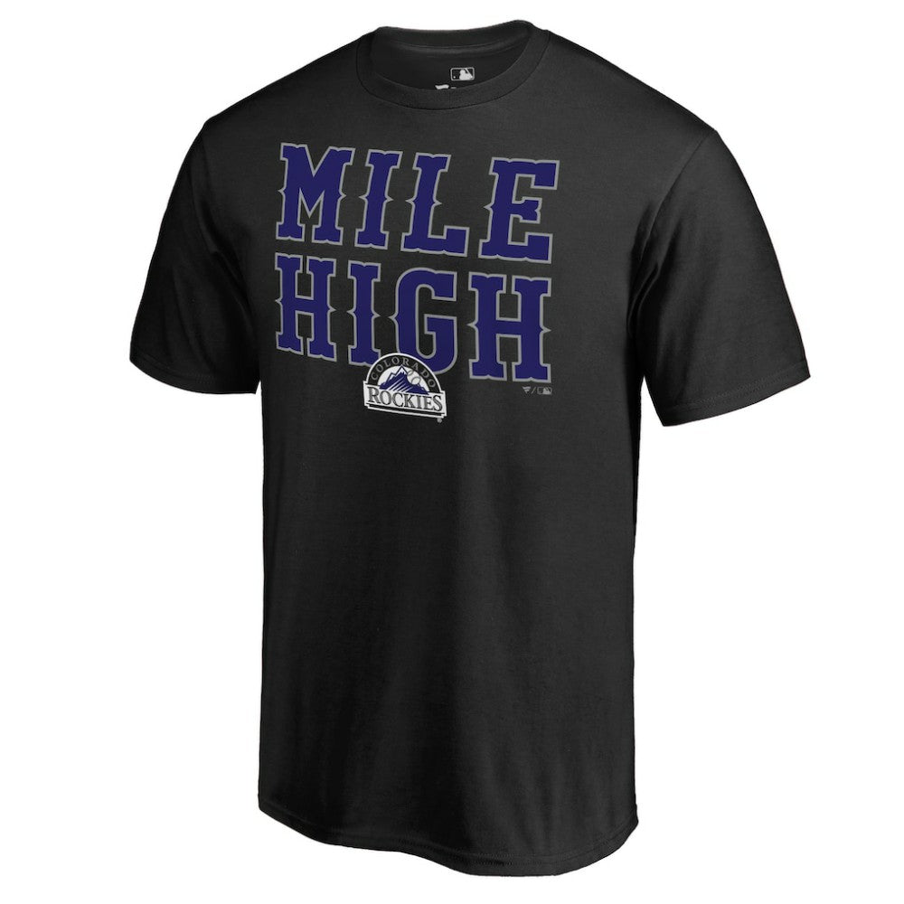 Colorado Rockies Hometown Collection Mile High T-Shirt - MLB T-shirts