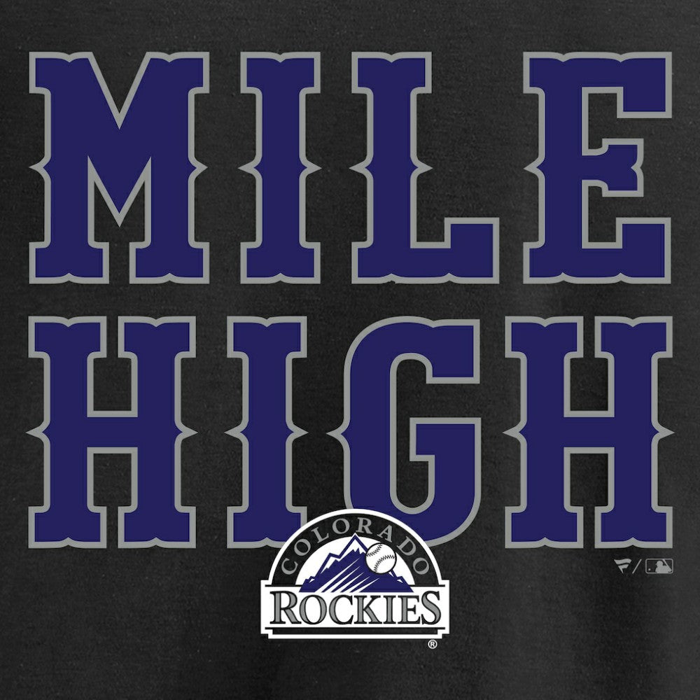 Colorado Rockies Hometown Collection Mile High T-Shirt - MLB T-shirts
