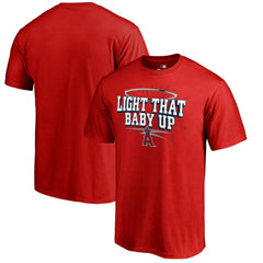 Los Angeles Angels Hometown Collection Light That Baby Up T-Shirt - MLB Hats