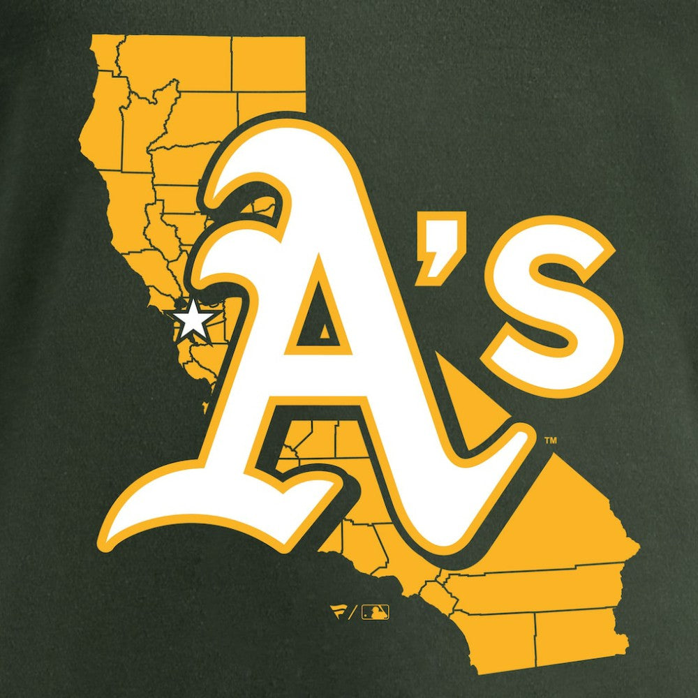Athletics Women's Hometown Collection The Big O V-Neck T-Shirt - MLB T-shirts