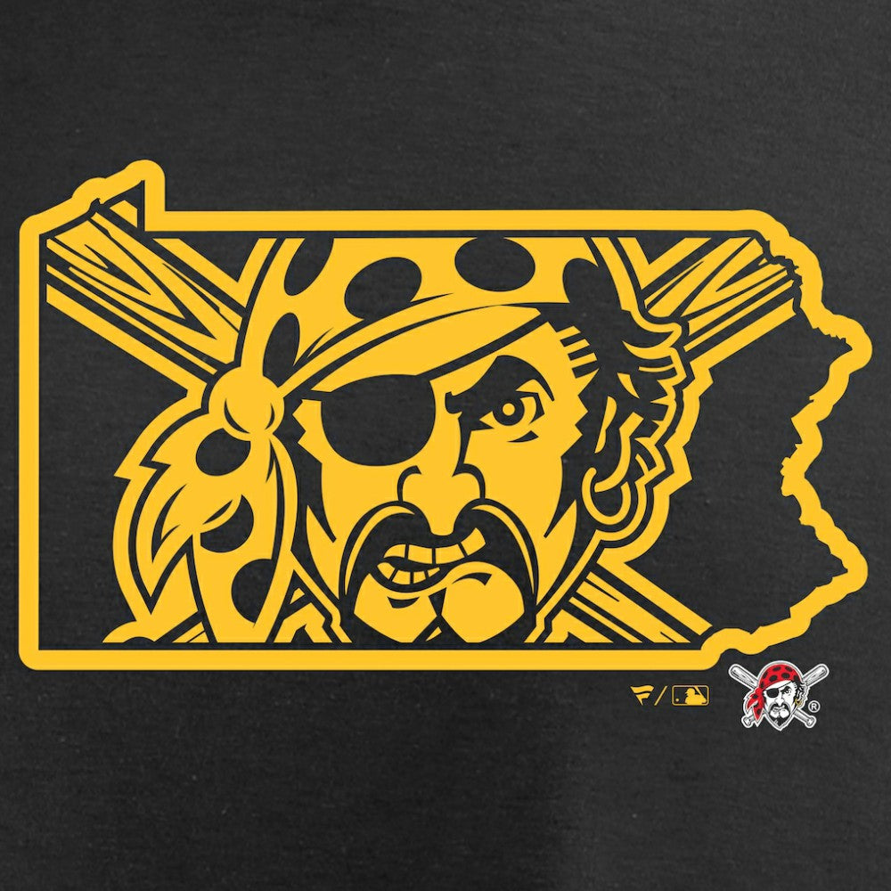 Pittsburgh Pirates Hometown Collection Bucco State Long Sleeve T-Shirt - MLB T-shirts