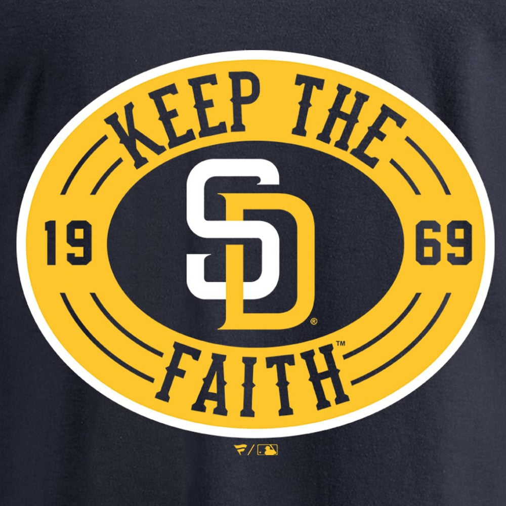 San Diego Padres Hometown Collection Keep the Faith Long Sleeve T-Shirt - MLB T-shirts