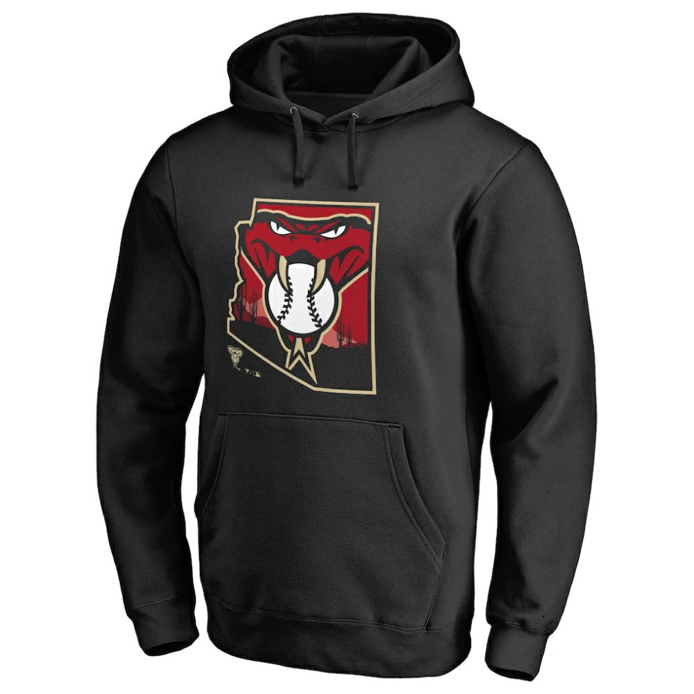 Arizona Diamondbacks Hometown Collection Baja Pullover Hoodie - MLB Hoodies